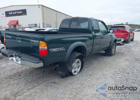 2003 Toyota Tacoma Base V6 из США, поврежденный, VIN 5TEWN72N53Z232045